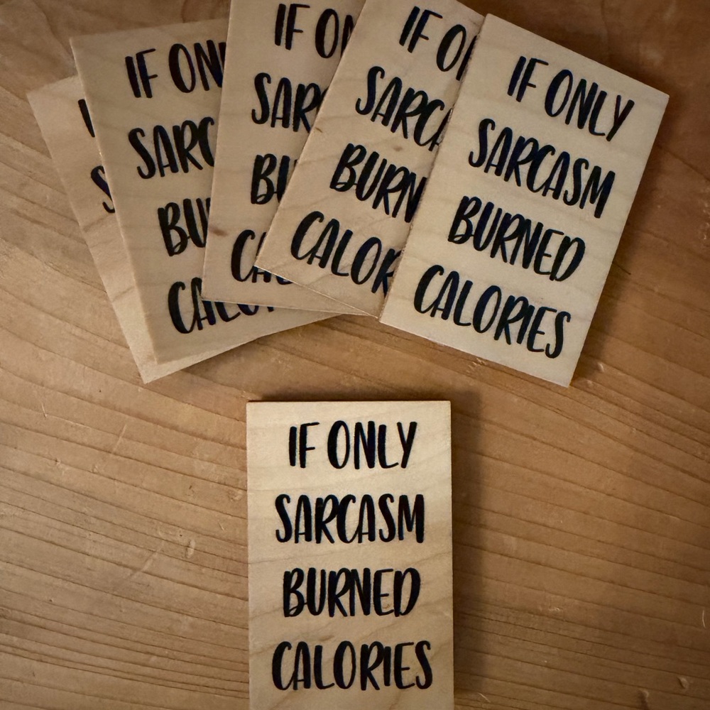 Funny Handmade Magnets- Sarcasm